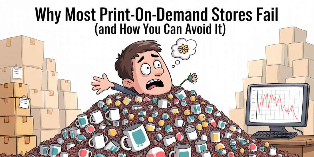 Why Most Print-On-Demand Stores Fail (And How You Can Avoid It)