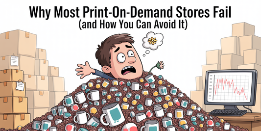 Why Most Print-On-Demand Stores Fail (And How You Can Avoid It)